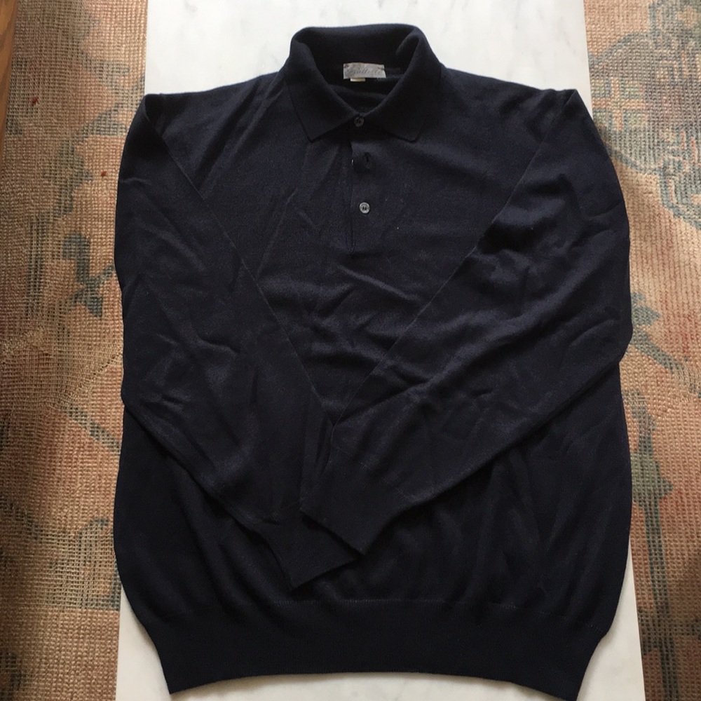 Vintage Long-Sleeved Collared Shirt